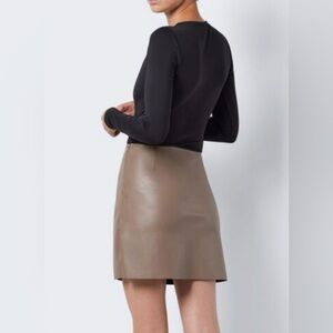 Noisy May Black Long Sleeve Bodysuit Crew Neck M